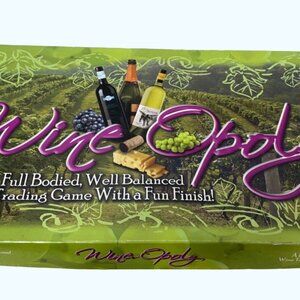 Monopoly Wineopoly Family Group Game Complete